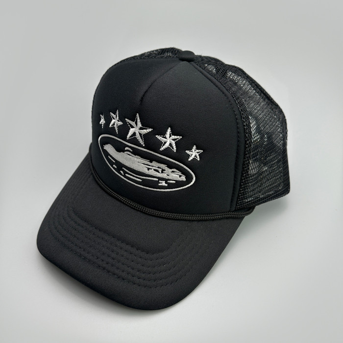 Corteiz Cruise ship embroidery curved brim cap