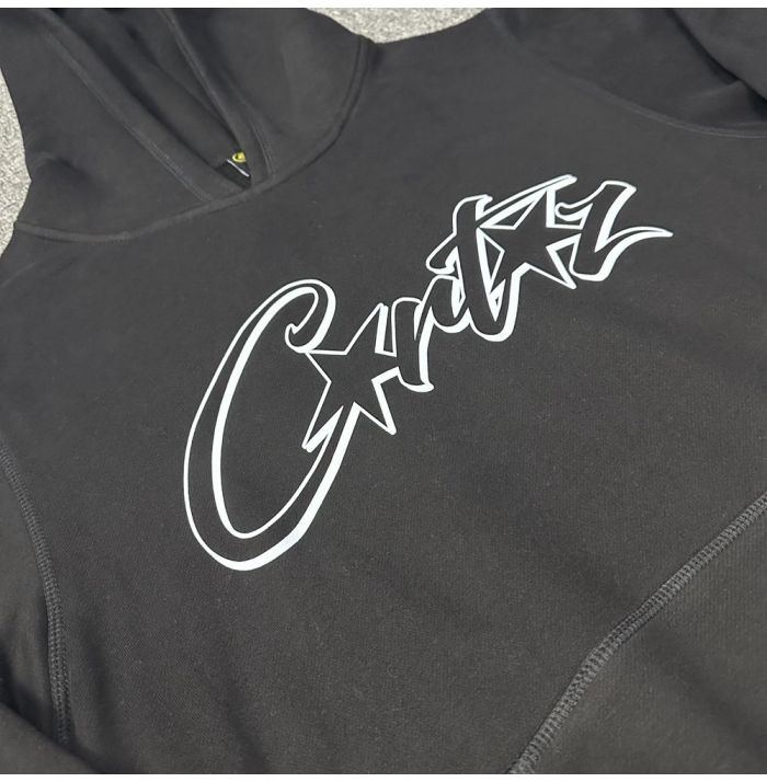 Corteiz Alcatraz Cutout Letter Print Sweatshirt Hoodie 4 colors