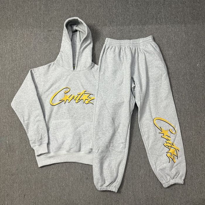 Corteiz Straw Alphabet Printed Hooded Sweatshirt 3 colors