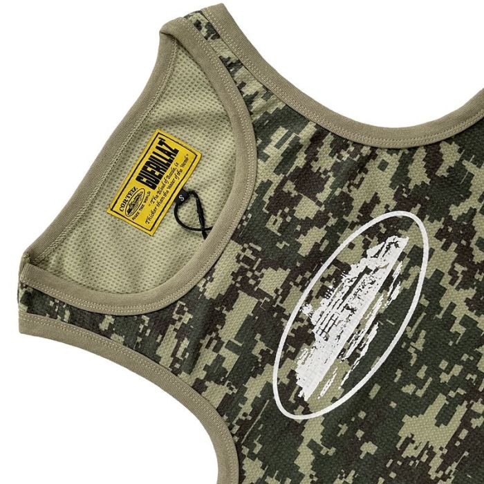 Corteiz Three-color camouflage slim-fit print vest