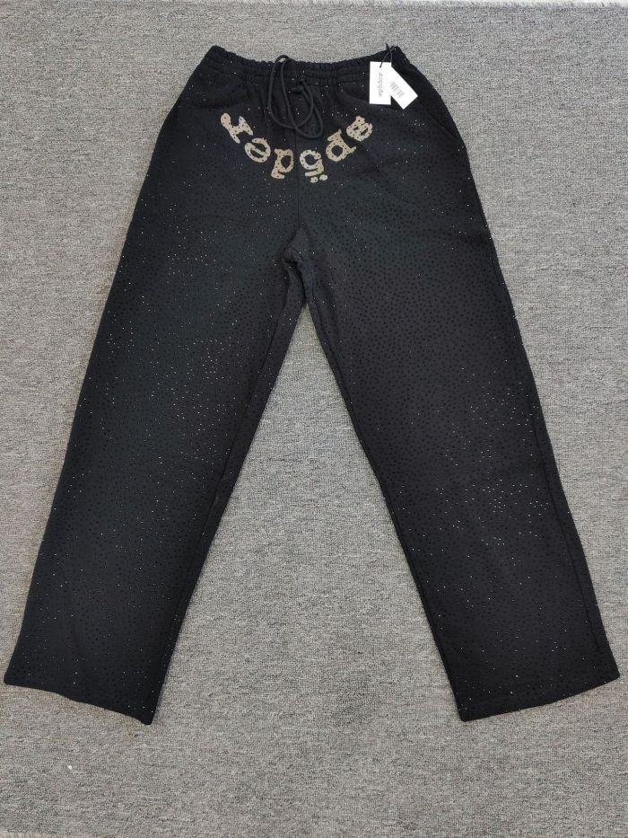 Front and back Rhinestone monogrammed Hoodie & Pants Set