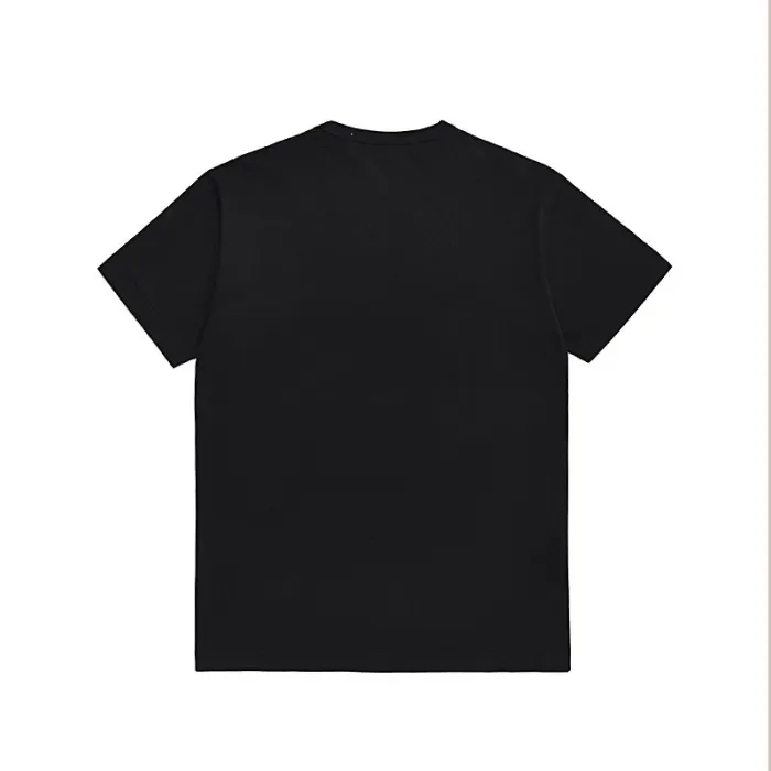 Cdg Play Pixel Grid Large Heart Letter Print Tee 2 colors