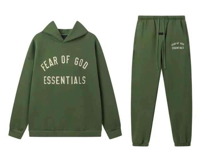 Fear of God Essentials Embroidered Letter Hoodie 5 colors