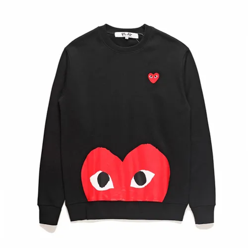 Love Show Half Head Printed Pullover Sweatshirt 2 colors