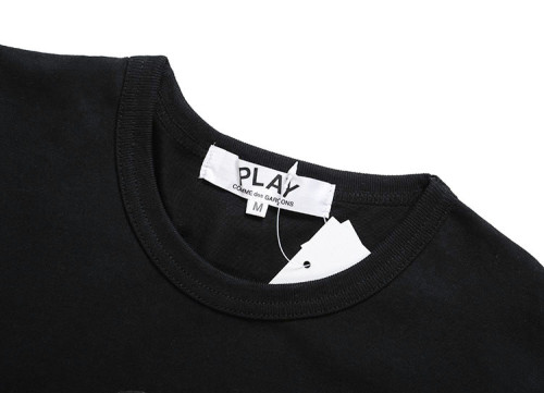 Cdg Play Love emoticon printed tee 4 colors