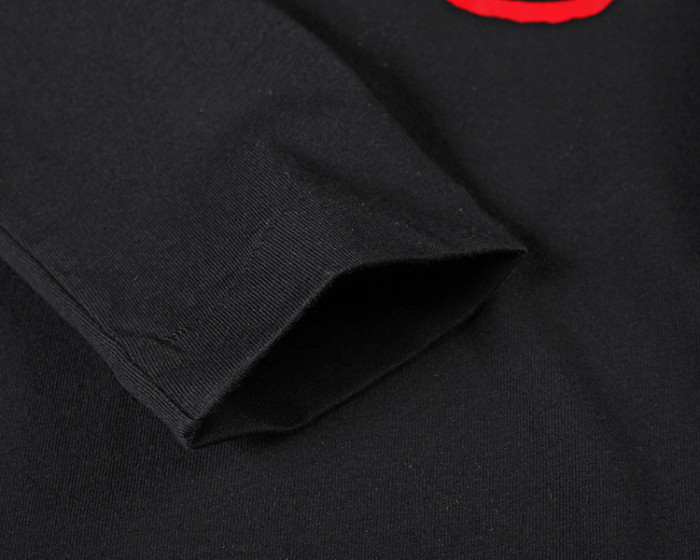 Cdg Play Big Eyes Love print long sleeve T-shirt 3 colors