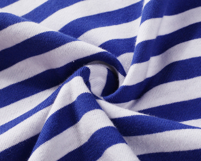 Cdg Play Striped Mixed Line Print Long Sleeve Shirt 2 Styles