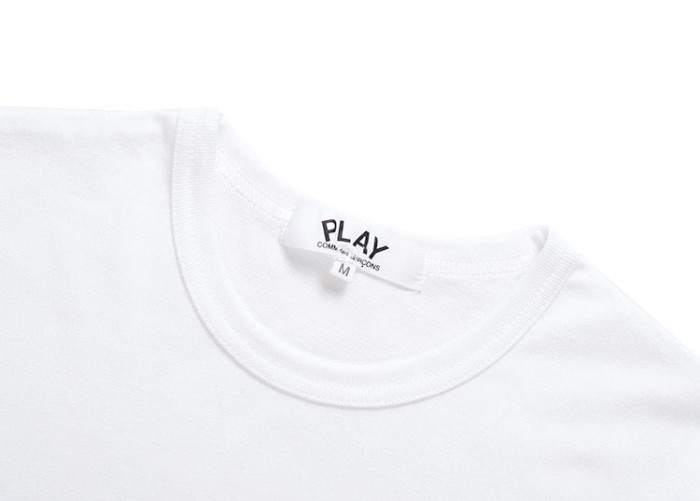 Cdg Play Horizontal 4-in-1 Heart Emoji tee 3 colors