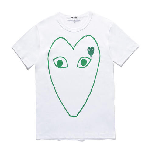 Big Green Heart Embroidery T-shirt