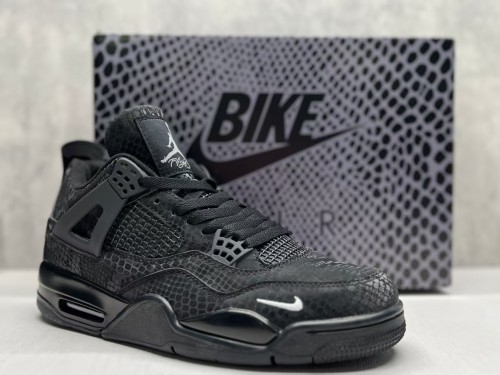 Copy Air Jord@n 4 black manba sneaker