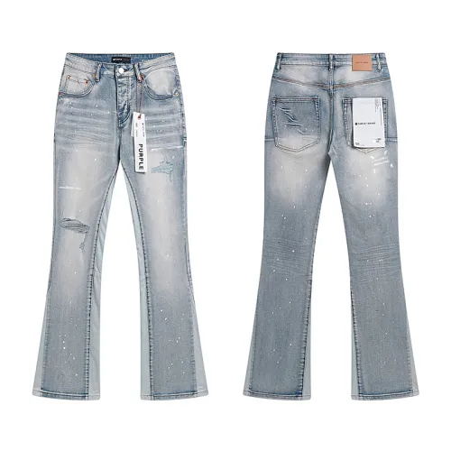 PU6003 Flared Worn-out jeans