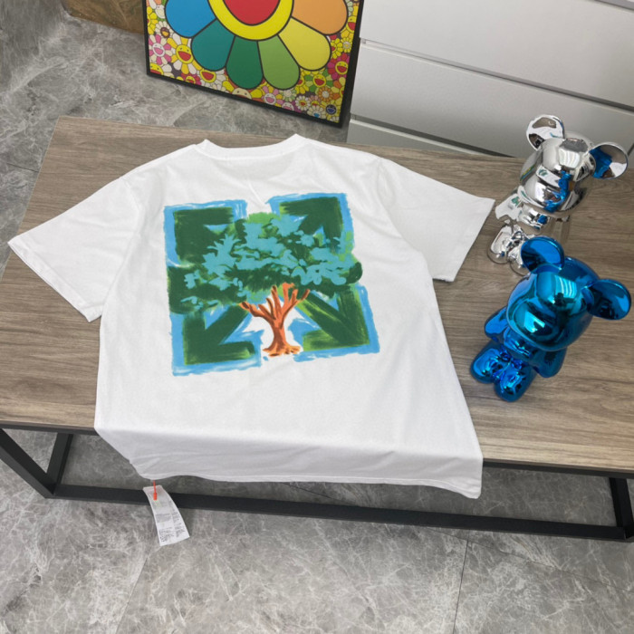 Off-White OF13 Square Diagonal Arrow tee