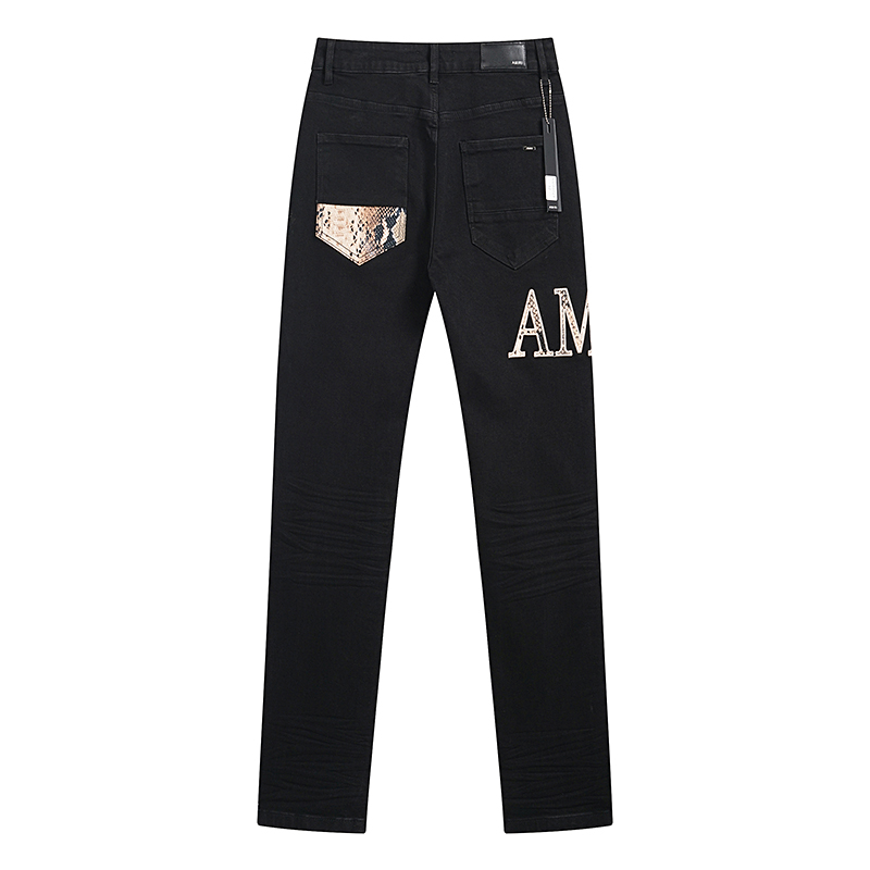 Amiri AM8002 Skinny Stretch Jeans detail photo 3