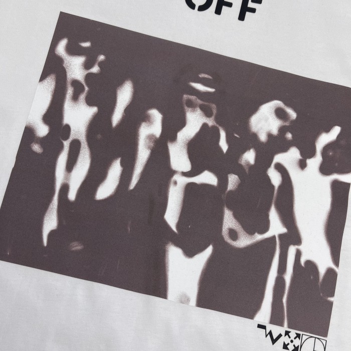 Off-White OF09 Square Diagonal Arrow tee