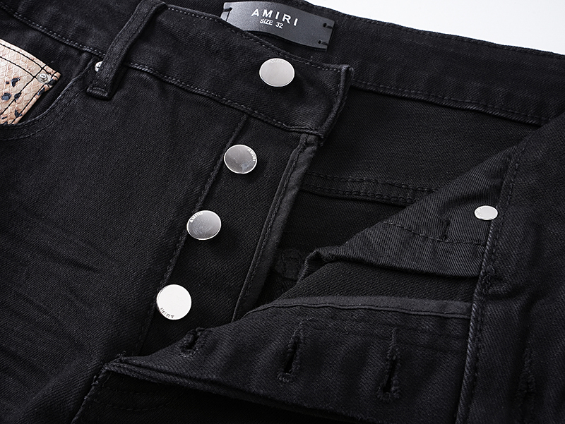 Amiri AM8002 Skinny Stretch Jeans detail photo 15