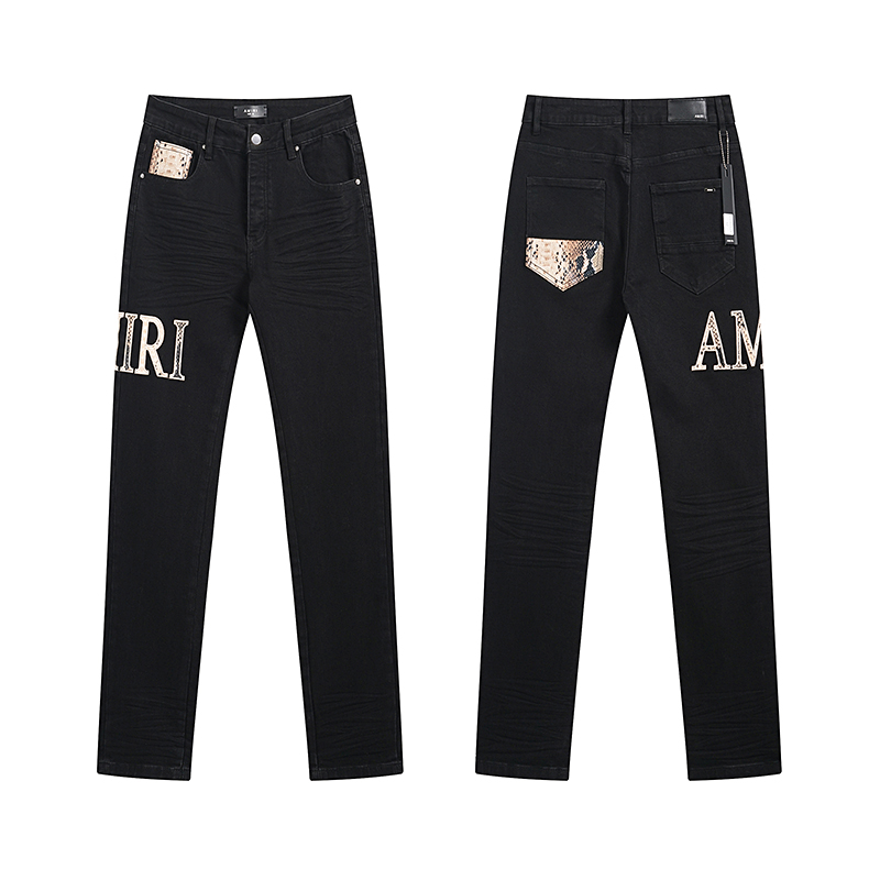 Amiri AM8002 Skinny Stretch Jeans detail photo 1