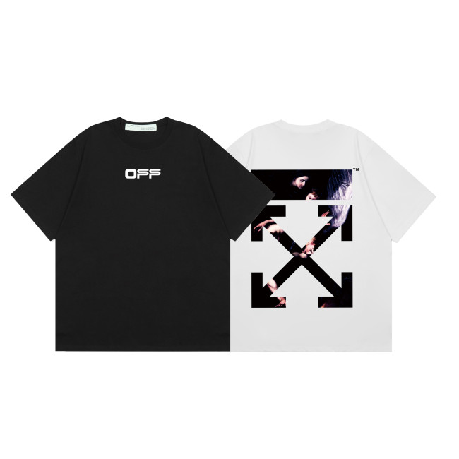 Off-White OF05 Square Diagonal Arrow tee