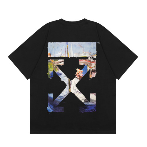Off-White OF06 Square Diagonal Arrow tee