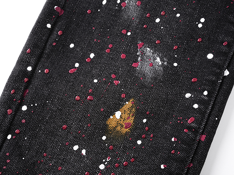 Amiri AM5003 Skinny Stretch Jeans detail photo 9