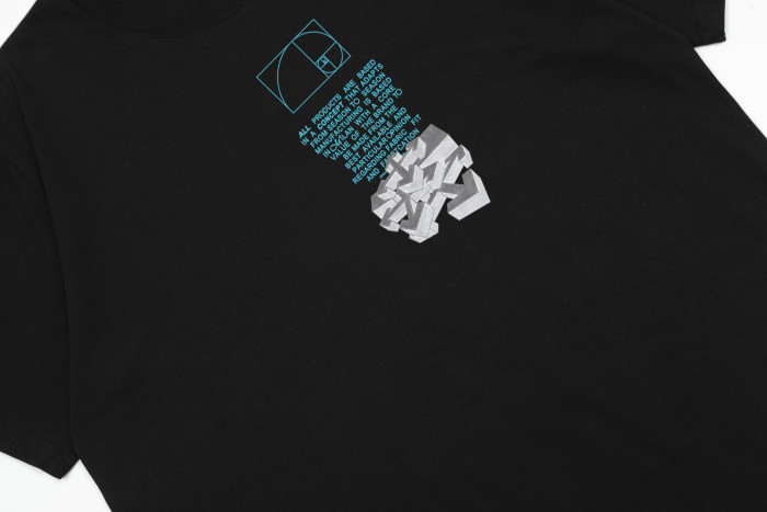 Off-White OF07 Square Diagonal Arrow tee