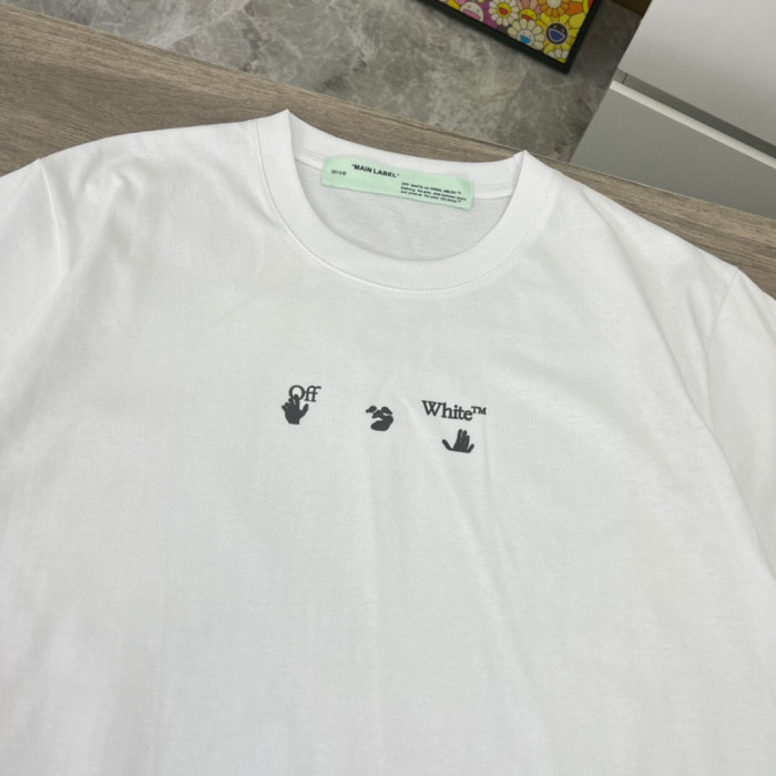 Off-White OF13 Square Diagonal Arrow tee