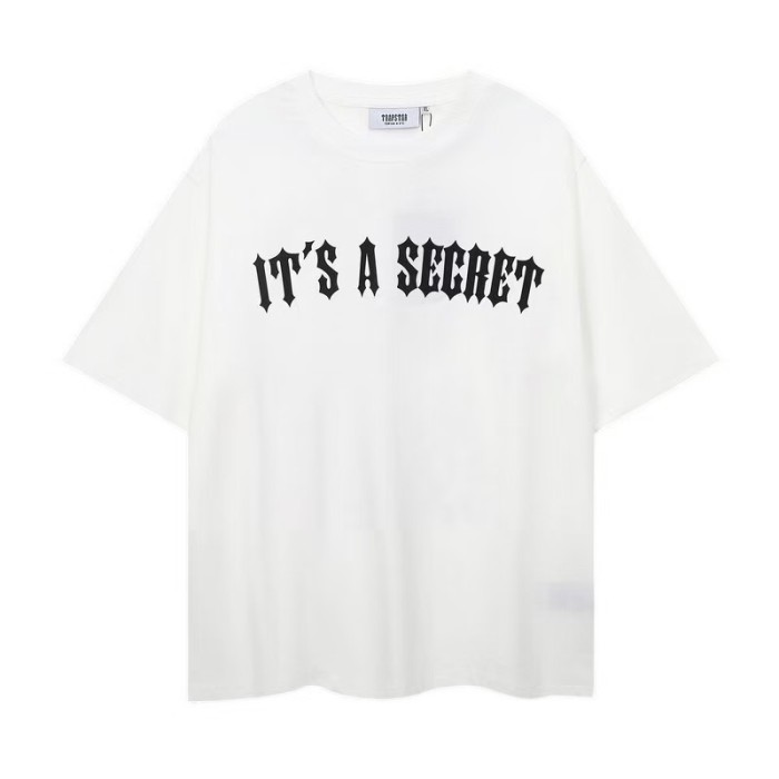 Trapstar Sale Now! Rainbow Cartoon Letter Embroidered Loose tee