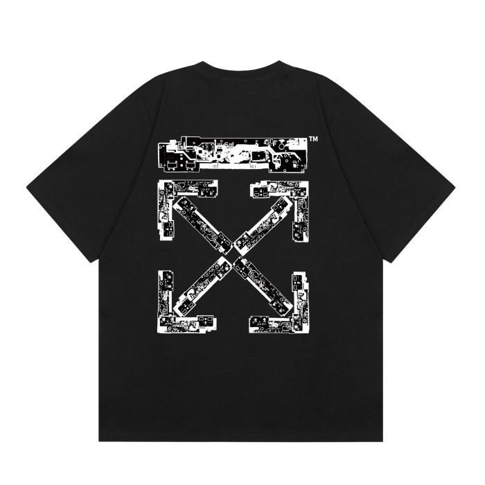 Off-White OF65 Square Diagonal Arrow tee