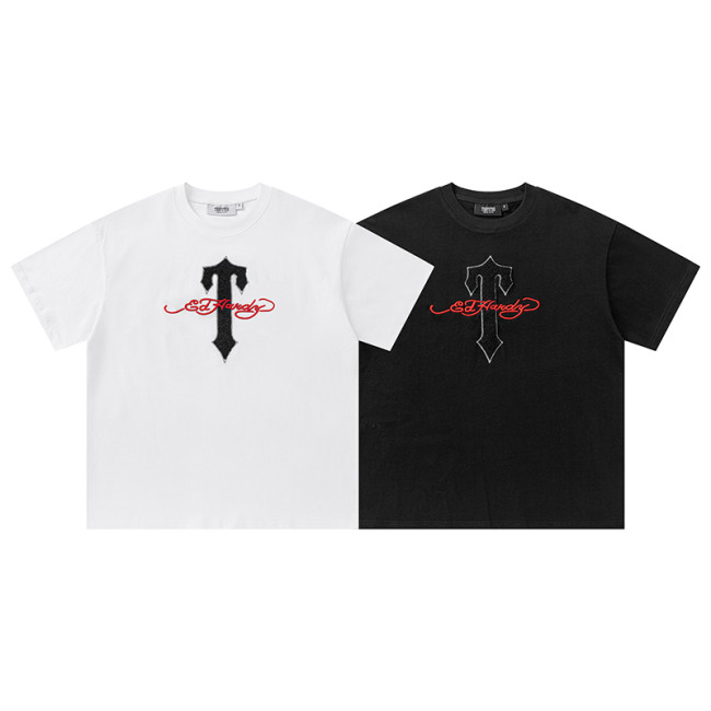 Trapstar Sale Now! Black Sword Red Letter Printed tee