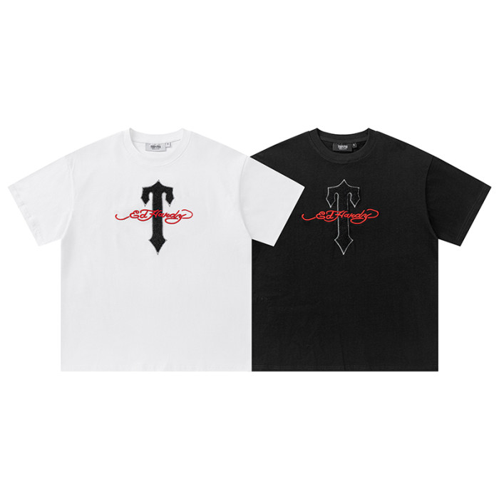 Trapstar Sale Now! Black Sword Red Letter Printed tee