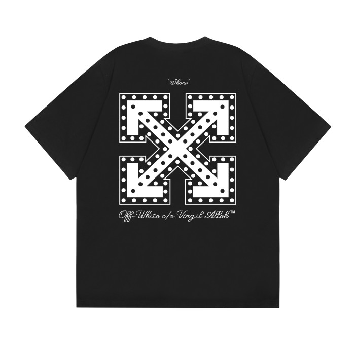 Off-White OF71 Square Diagonal Arrow tee