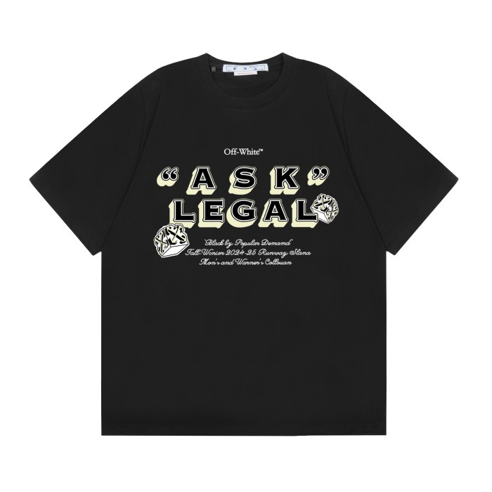 Off-White OF71 Square Diagonal Arrow tee