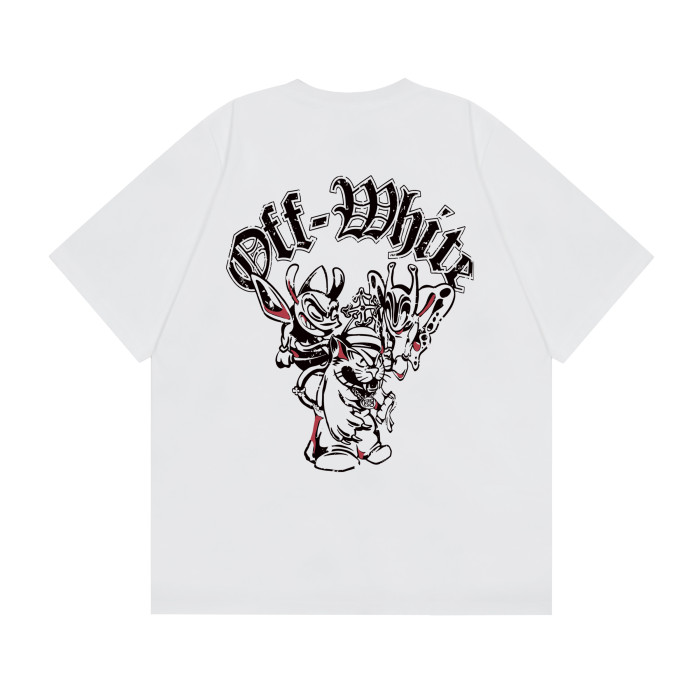 Off-White OF70 Three Monsters print tee
