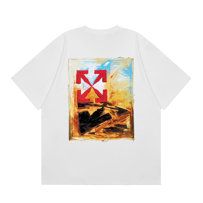 Off-White OF38 Square Diagonal Arrow tee