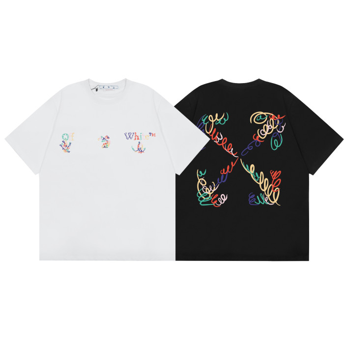 Off-White OF74 Square Diagonal Arrow tee