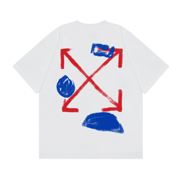 Off-White OF73 Square Diagonal Arrow tee