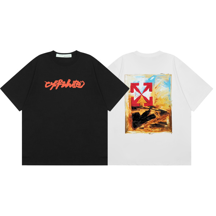 Off-White OF38 Square Diagonal Arrow tee