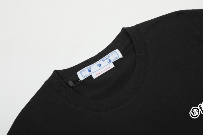 Off-White OF70 Three Monsters print tee