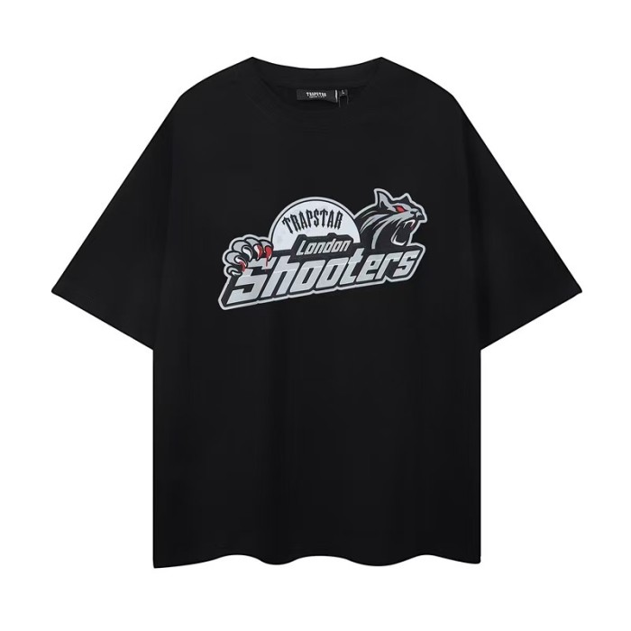 Trapstar Sale Now! Rainbow Cartoon Letter Embroidered Loose tee