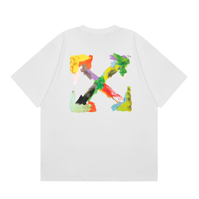 Off-White OF25 Square Diagonal Arrow tee