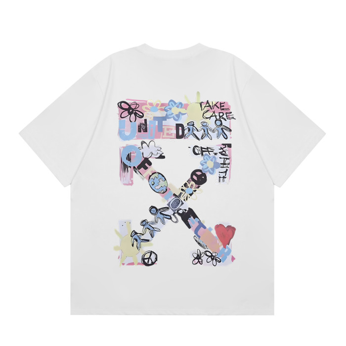 Off-White OF60 Square Diagonal Arrow tee