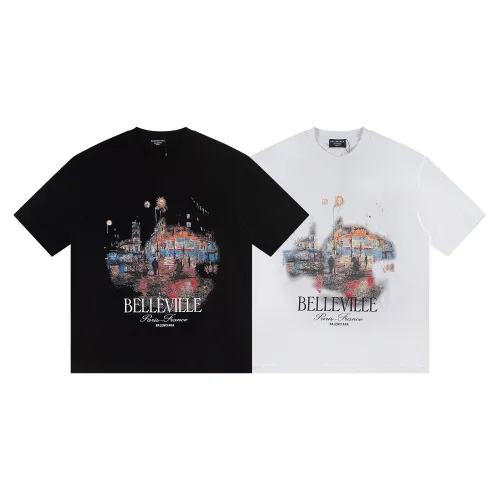 BELLEVILLE street pattern printed tee