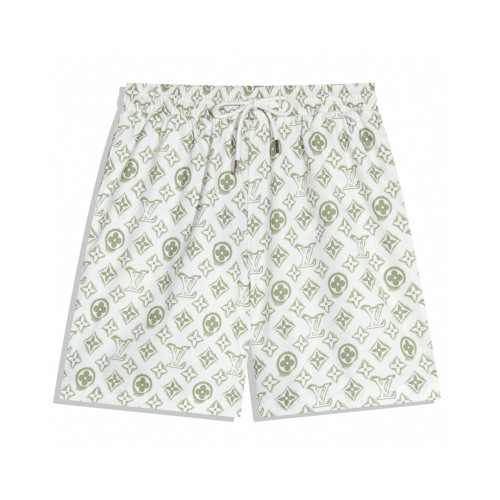 Contrast cross-petal printed shorts