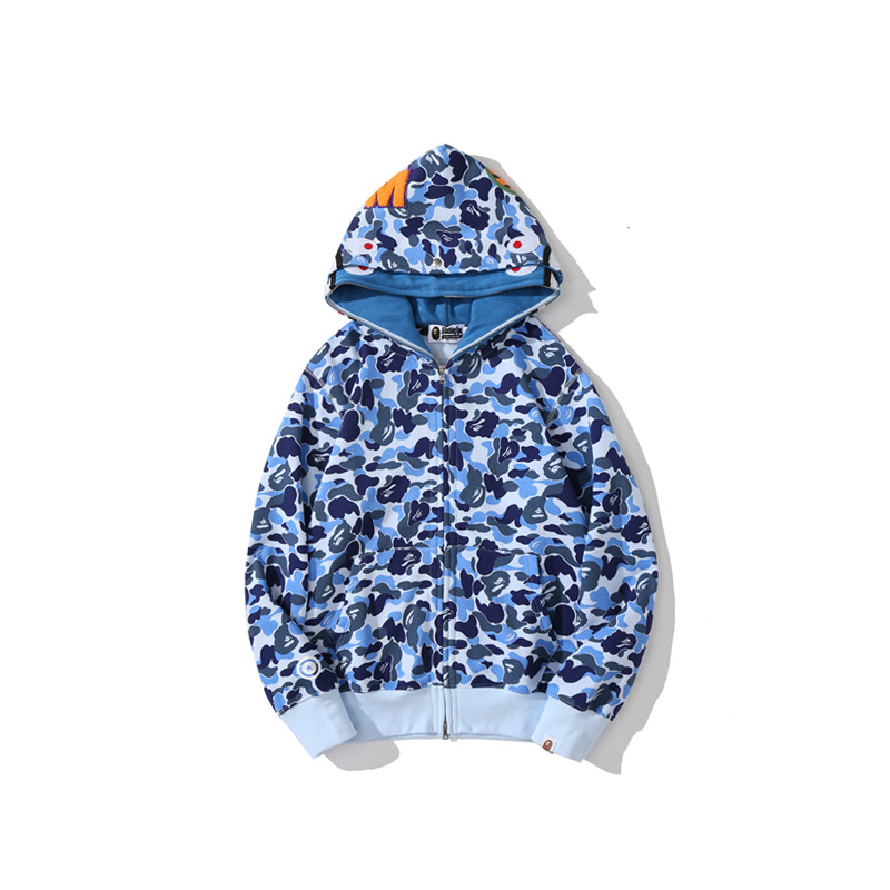 A Bathing Ape Abc Camo Shark Hoodie detail photo 4