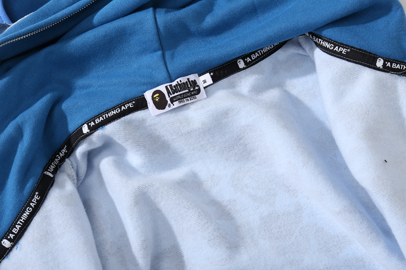 A Bathing Ape Abc Camo Shark Hoodie detail photo 19