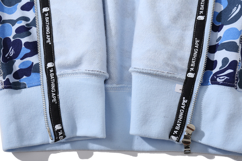 A Bathing Ape Abc Camo Shark Hoodie detail photo 20