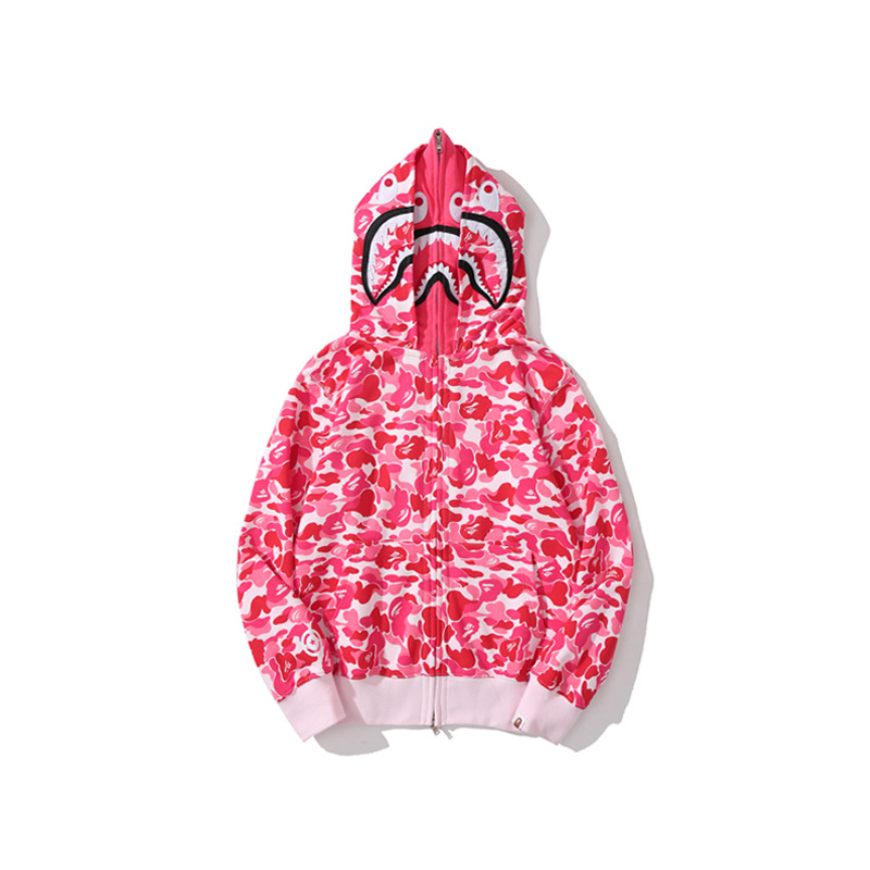 A Bathing Ape Abc Camo Shark Hoodie detail photo 6