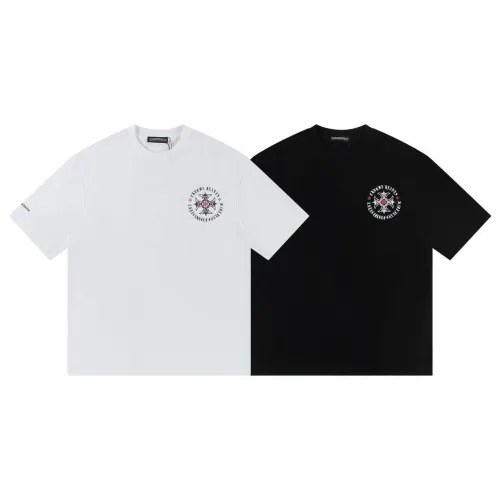 Rune cross horseshoe printed tee