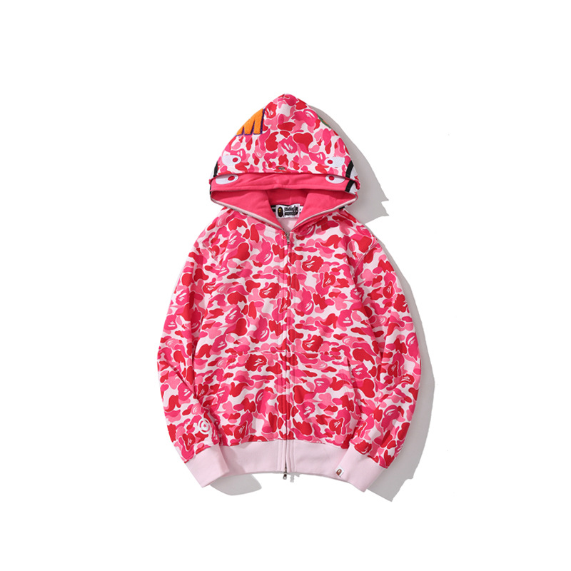 A Bathing Ape Abc Camo Shark Hoodie detail photo 7