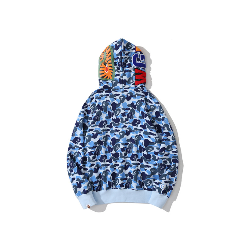 A Bathing Ape Abc Camo Shark Hoodie detail photo 5