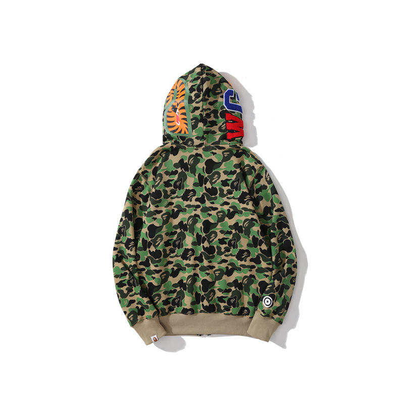 A Bathing Ape Abc Camo Shark Hoodie detail photo 10